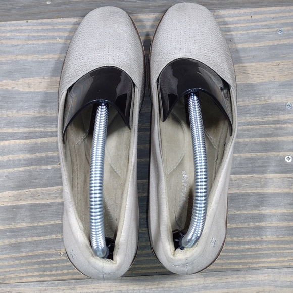 Grasshoppers Loafer Wedge Womens Size 8.5 Beige Tan - Picture 6 of 9